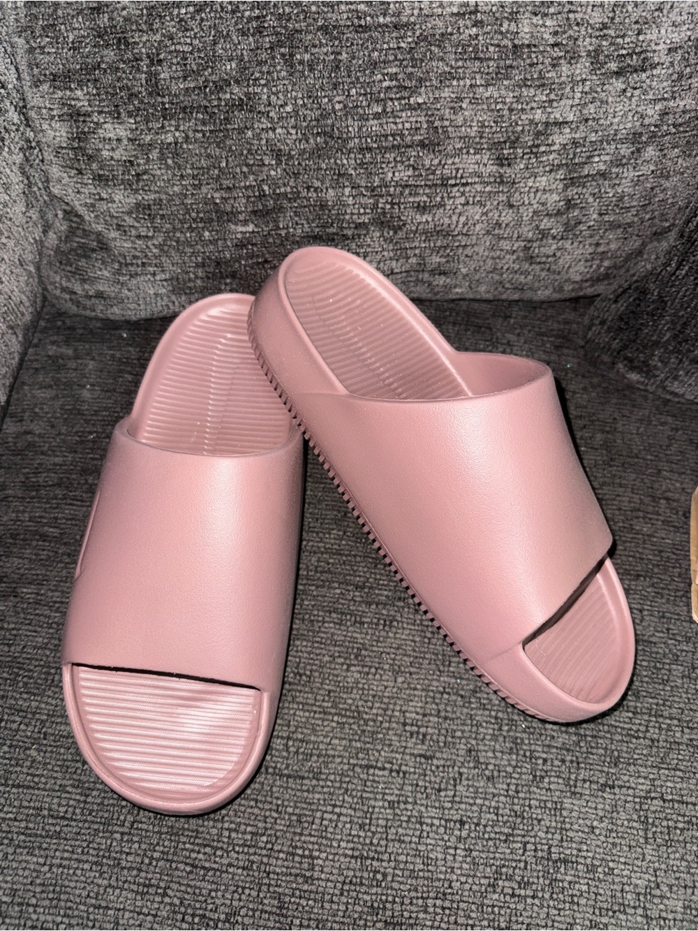 Nike Calm Slide Smokey Mauve Sandals Slip On Women's Size 9 NEW!
